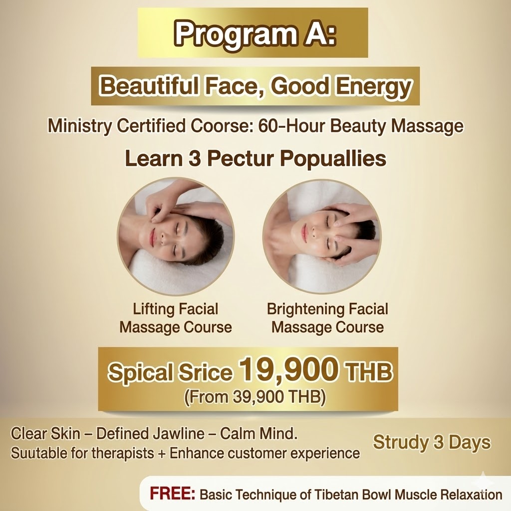 thai facial massage school